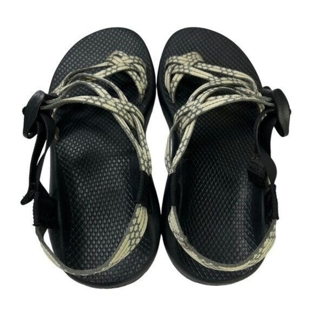 Chaco ZX/2 Classic HIking Sandals Double Strap‎ Toe Loop Black Womens Size 8 - Picture 6 of 12